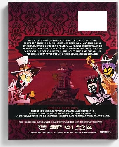 Hazbin Hotel: Season 1 [Blu-Ray] thumbnail 2