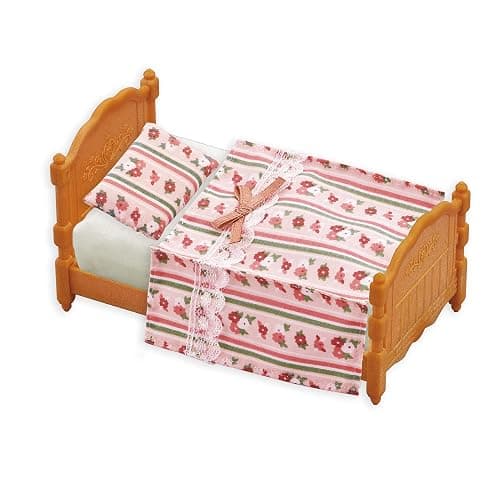 Calico Critters Bed & Comforter Set - Dollhouse Furniture and Accessories - Image 1
