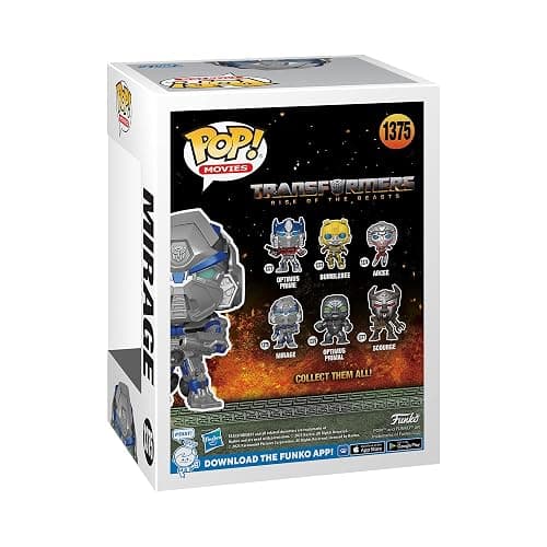 Funko POP! Movies: Transformers: Rise of The Beasts - Mirage - Collectable Vinyl Figure - Gift Idea - Official Merchandise - for Kids & Adults - Movies Fans - Model Figure for Collectors and Display thumbnail 3