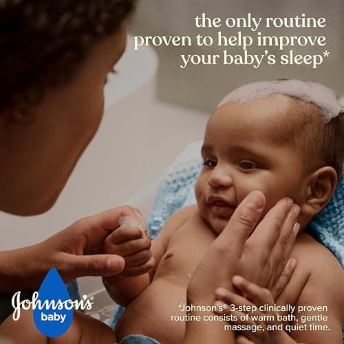 Johnson's Bedtime Baby Bath with Soothing NaturalCalm Aromas, Hypoallergenic & Tear-Free Liquid Baby Bath Formula, No Parabens, Sulfates, Dyes, or Phthalates, 27.1 fl. oz thumbnail 3