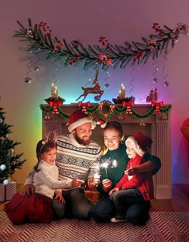 Govee Smart RGB LED Strip Lights, 16.4ft WiFi LED Strip Lighting Work with Alexa and Google Assistant, 16 Million Colors with App Control and Music Sync LED Lights for Bedroom, Home Decor thumbnail 8
