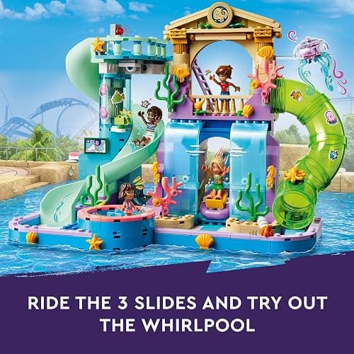 LEGO Friends Heartlake City Water Park Building Toy - Pretend Play Toy Figures & Playsets for Girls & Boys, Ages 8+ Years - Gift for Kids W/Mini-Dolls - 42630 thumbnail 3