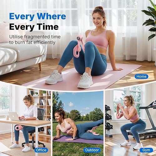 MERACH Thigh Master Thigh Trainer, Pelvic Floor Muscle Trainer for Women, Inner Thigh Exerciser for Home, Pelvic Floor Strengthening Device thumbnail 4