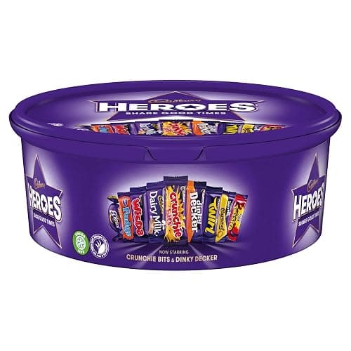 Cadbury Heroes Chocolate Tub 550g - Image 1