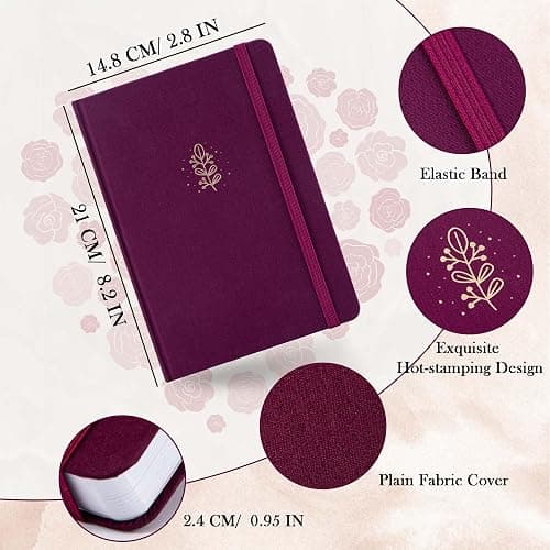 MGGAO Bullet Dotted Journal, No Bleed Thick 160gsm Dotted Journal, A5 Dot Notebook, 5.8 X 8.2 IN, Hardcover Notebooks for Personal Organizers thumbnail 3