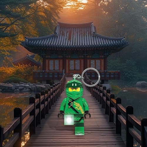 LEGO Ninjago Large 3 Inch Tall Figure Keychain Light - Lloyd (KE150H) thumbnail 6