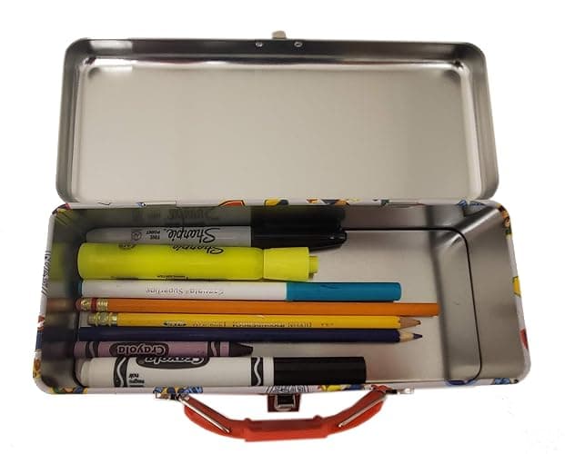 The Tin Box Company Avengers Pencil Box with Handle Clasp & Hinge, Model:739407-12 thumbnail 7