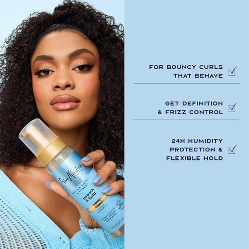 SheaMoisture Manuka Honey & Yogurt Smooth & Hold Multi-Styling Hair Mousse for Nourishment 7.5 oz thumbnail 2