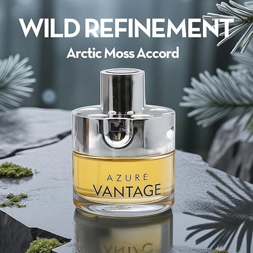 AFLUXE Men's Cologne Azure Vantage Combo Eau De Toilette for Men-Fresh, Romantic Scent Perfume for Men 3.4 Fl Oz Each Natural Spray For All Skin Daily Used thumbnail 2