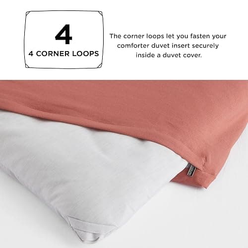 Bedsure Queen Comforter Set - Grayish White Soft Bedding for All Seasons, Cationic Dyed Bed Set, 3 Pieces, 1 Queen Size Comforter (90"x90") and 2 Pillow Shams (20"x26"+2") thumbnail 4