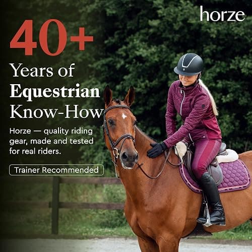 HORZE Rover Tall Field Riding Boots for Women, Rider Equestrian Boots | English Riding Boots for Women, Breathable Mesh Lining, YKK Zipper, Soft Synthetic Leather, Comfortable All-Day Riding Sole thumbnail 7