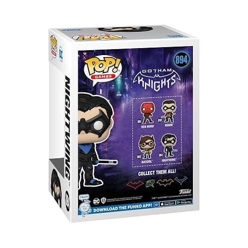 Funko POP! Games: Gotham Knights - Nightwing - Batman - Collectable Vinyl Figure - Gift Idea - Official Merchandise - for Kids & Adults - Video Games Fans - Model Figure for Collectors and Display thumbnail 3