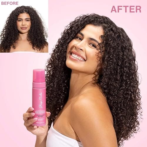 Rizos Curls Curl Defining Mousse – Lightweight Foam for Volume & Hydration – Shine & Definition for Every Curl Pattern: Wavy, Curly, Coily 1a–4c Hair Types – Sulfate & Paraben Free thumbnail 4