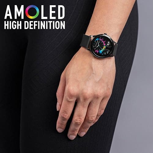 Reflex Active Amoled Series 31 Montre d'appel intelligente pour homme et femme avec Bluetooth, 3,1 cm, suivi de fitness, oxygène dans le sang, surveillance de la fréquence cardiaque et bracelet en thumbnail 3