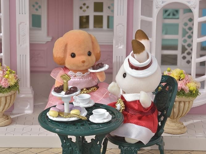 Calico Critters Town Series Tea and Treats Set, Fashion Dollhouse Furniture and Accessories thumbnail 5
