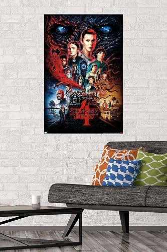 Trends International Netflix Stranger Things: Season 4 - One Sheet Wall Poster, 22.375" x 34", Unframed Version thumbnail 2