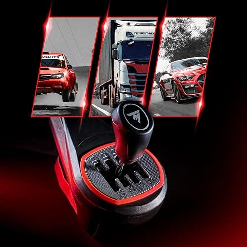 Thrustmaster TH8S Shifter Add-On for PS5, PS4, Xbox Series X|S, One, and PC – Sim Racing Gear with H-Pattern Shifter Plate, Compatible with Racing Wheels and Driving Simulator Sets thumbnail 2