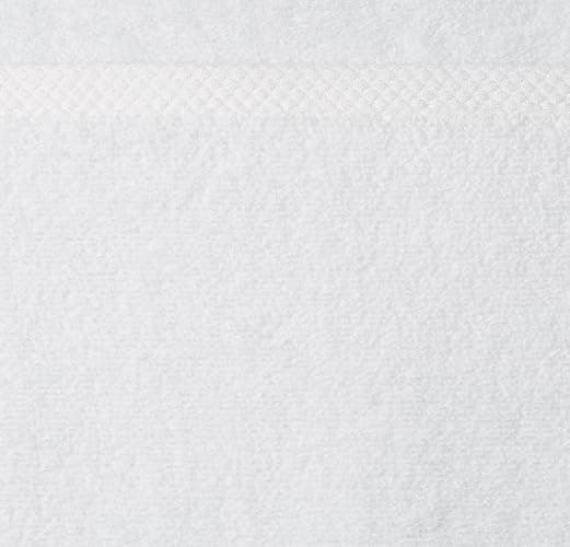 Amazon Basics - 2 Piece Quick-Dry Oversize Bath Towel, 100% Cotton, White, 54" x 30" - Bath Towel (Pack of 2) - White thumbnail 3