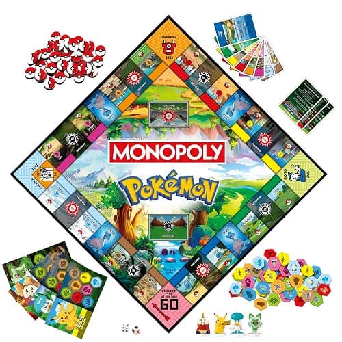 Monopoly Pokémon Edition Board Game | Ages 8 and Up | 2 to 4 Players | Kids Games for Pokémon Fans | Fun Family Games| 45 Mins. Avg. thumbnail 14