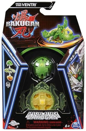 Bakugan, Special Attack Ventri, Spinning Collectible, Customizable Action Figure and Trading Cards, Kids Toys for Boys and Girls 6 and up thumbnail 10