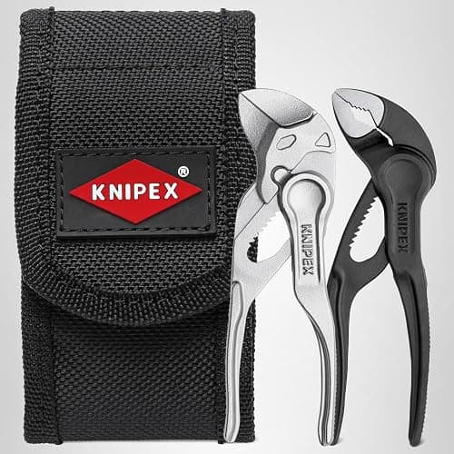 KNIPEX Tools 00 20 72 V04 XS 2 Pc Mini Pliers Set XS in Belt Pouch thumbnail 9