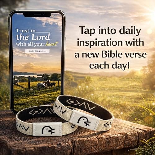 Yappy The Original Bible Verse Bracelets, Daily Bible Verse Bracelet for Personalized Daily Inspiration thumbnail 3
