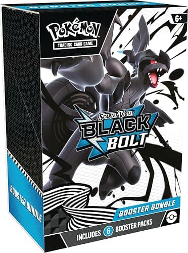 Pokemon TCG Scarlet & Violet 10.5 Black Bolt Booster Bundle Set - Image 1