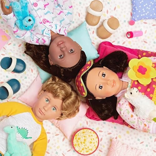 Our Generation Llama Lullabies Outfit – Pyjama Onsie Set Featuring Plush Llama Toy for 18-inch Dolls – 3 Piece Clothing Set thumbnail 4