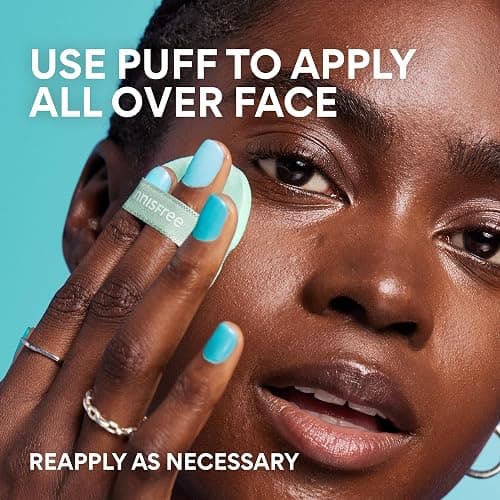 innisfree No Sebum Matte Mineral Powder | Korean Loose Setting Powder for Oil & Shine Control | Blurs Fine Lines & Imperfections | Lightweight, Natural Finish | Available In Jumbo & Pressed Powder thumbnail 5
