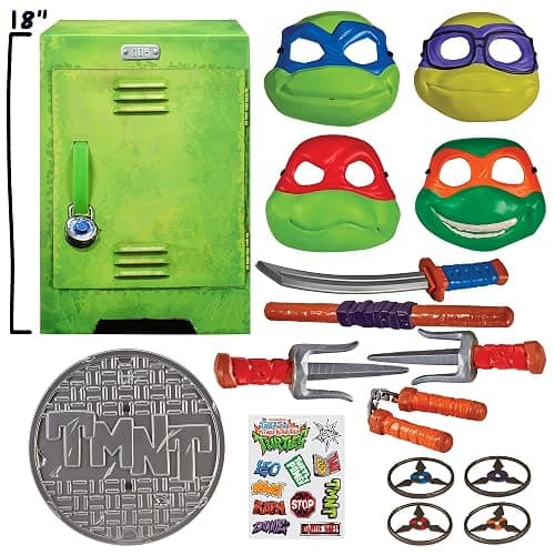 Teenage Mutant Ninja Turtles Roleplay Locker by Playmates Toys - Amazon Exclusive thumbnail 2