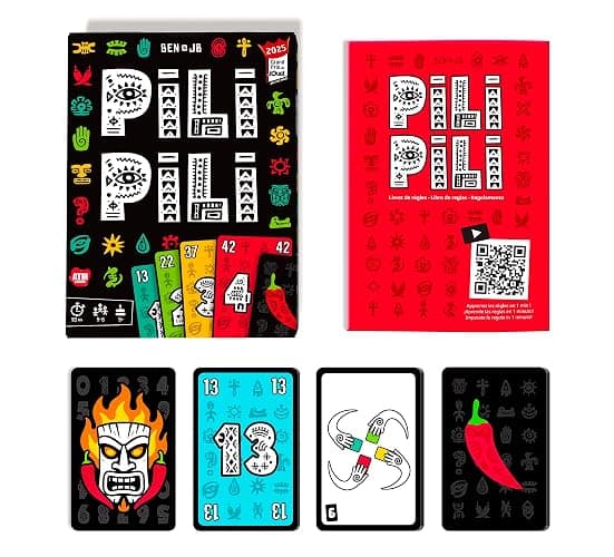 ATM Gaming PILI PILI - Jeu de société - Vainqueur Grand Prix du Jouet 2025 - Jeu de Cartes Tactique et d’Ambiance - 2 à 8 Joueurs - 20 Min - Idée Cadeau Original thumbnail 7