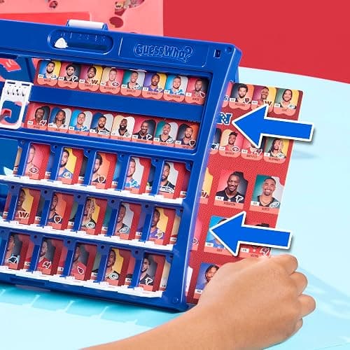 Guess Who? NFL Edition Board Game | Officially Licensed NFL Game for Kids and Families | Ages 6+ | 2 Players | 15 Mins. | Football Games thumbnail 7