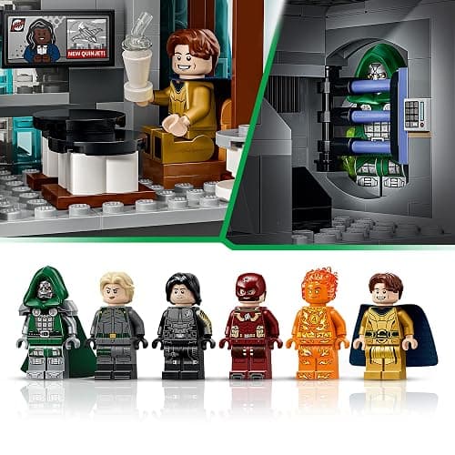 LEGO Marvel Avengers: Doomsday New Avengers Tower 76352 | Building Toy for Boys & Girls, Ages 12+, Bedroom Decor, Doomsday Merch with 6 Minifigures, 954 pieces, Gift for Marvel Fans thumbnail 5