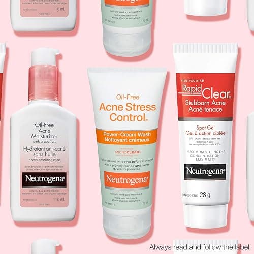 Neutrogena Rapid Clear Stubborn Acne Spot Treatment Gel with Maximum Strength 5% Benzoyl Peroxide Acne Treatment Medication for Acne Prone Skin Care, 28g thumbnail 4