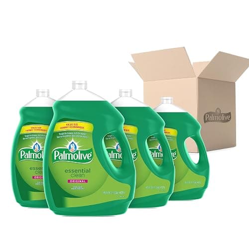 Palmolive Essential Clean Liquid Dish Soap, Original Scent - 4.27 L (4 pack) - Image 1