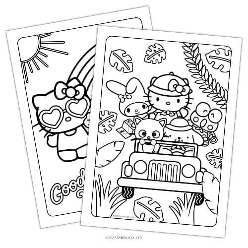 Bendon Hello Kitty and Friends Create a Scene Over 350 Stickers, Activity Pad to Color thumbnail 3