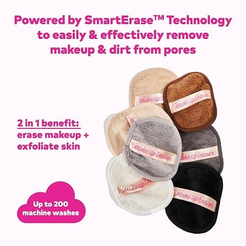 The Original MakeUp Eraser, 7-Day Set, Erase All Makeup with Just Water, Including Waterproof Mascara, Eyeliner, Foundation, Lipstick, Sunscreen, and More! 7ct thumbnail 3