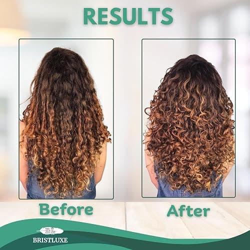 Curl Defining Brush for Curly Hair, Ultimate Vented Hair Brush with Boar Bristles, Unisex Styling and Detangling,Shaping and Defining Curls brush Reduce Pulling, Ideal for All Hair Types (Teal) thumbnail 6