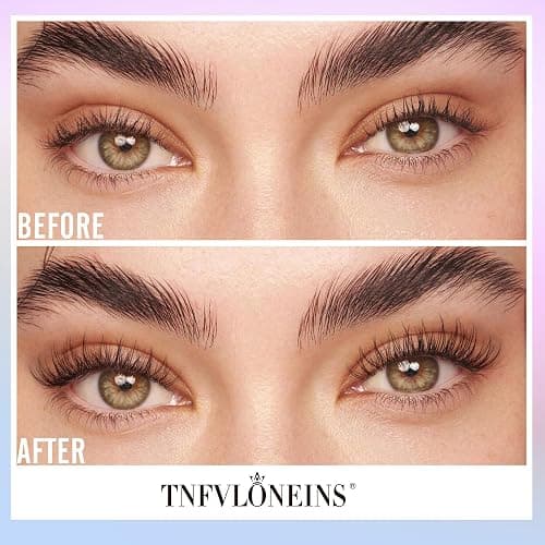 Natural Lash Clusters Wispy Eyelash Extension 168Pcs Cluster Lashes Extensions Natural Individual Lashes 9-12mm Eyelash Clusters DIY Korean False Eyelashes by TNFVLONEINS thumbnail 8