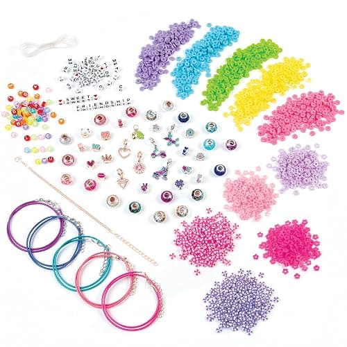 Make It Real: Best Day Ever! Deluxe Jewelry Studio - 2183pcs - DIY Craft Kit, Design & Make Over 30 Breacelets, Beads & Charms, Girls & Kids Ages 8+ thumbnail 3