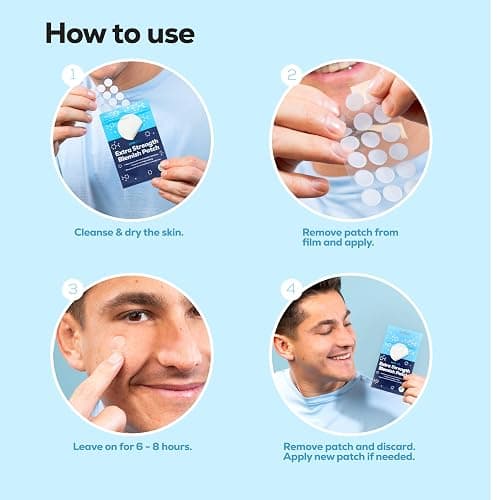 Hanhoo Extra Strength Blemish Patch Bundle, Salicylic Acid Pimple Patches, Shrinks Stubborn Pimples, Conceals Zits, Absorbs Fluid, Invisible Pimple Patches, Korean Skincare (Pack of 3, 108, Count) thumbnail 8