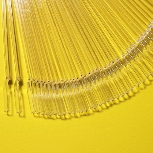Nail Swatch Sticks with Ring for Nail Color Display Nail Art Supplies Nail Practice Samples (200pcs, transparent) thumbnail 6