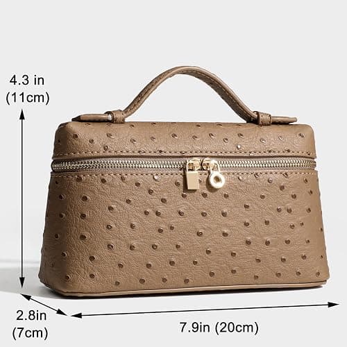 Rejolly Crossbody Bag for Women Small Pouch Top-Handle Leather Bag Designer Shoulder Handbag Quiet Luxury Trendy Purse thumbnail 3