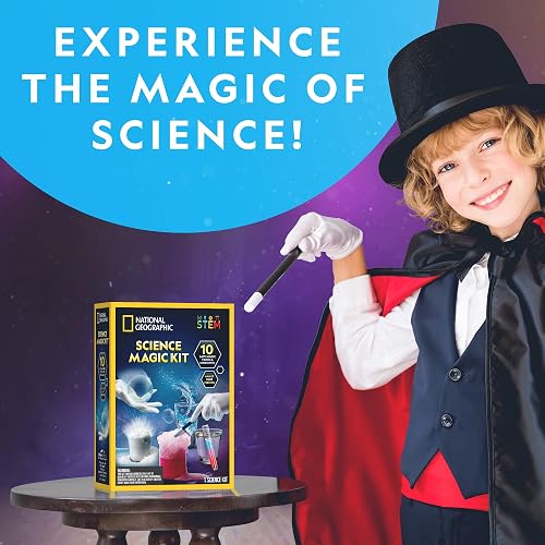 Blue Marble National Geographic Magic Chemistry Set – Science Kit for Kids with 10 Amazing Magic Tricks, STEM Projects and Science Experiments, Science Toys, Great Gift for Boys and Girls 8-12 thumbnail 5