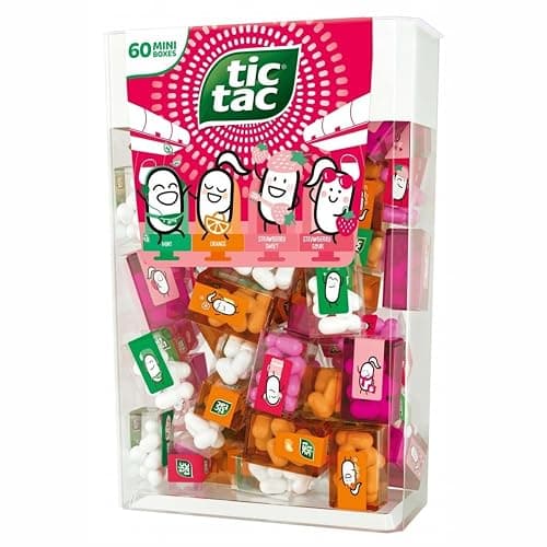 Tic Tac Travels Strawberry Edition, Mini Packs Mix - Image 1