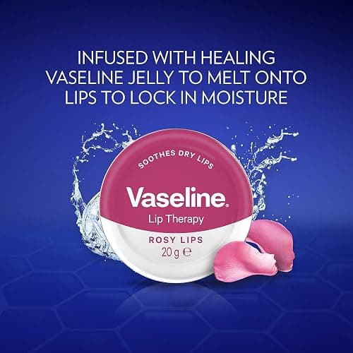 Vaseline Lip Therapy Rosy Lips with Rose & Almond Oil 20g/ 0.70 oz. thumbnail 2