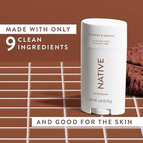 Native Deodorant Contains Naturally Derived Ingredients, 72 Hour Odor Control | Deodorant for Women and Men, Aluminum Free with Baking Soda, Coconut Oil and Shea Butter | Coconut & Vanilla thumbnail 2