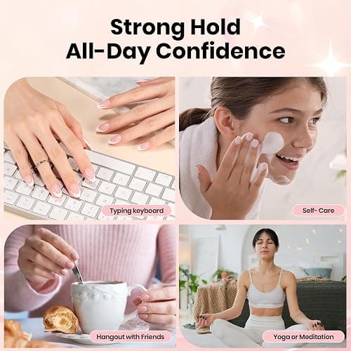 Beetles Super Strong Nail Glue 10g for Press On Nails, No UV Lamp Needed | Quick Drying, Long Lasting, Easy Control Semi Solid Nail Glue for False Acrylic Nails thumbnail 7