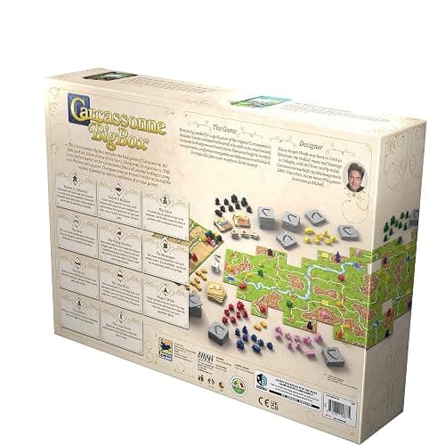 Carcassonne Big Box Board Game (2025 Edition) | Complete Tile Placement Strategy Game with 11 Expansions & Base, Family Fun for Kids & Adults, Ages 7+, 2-6 Players, 30 Mins thumbnail 3