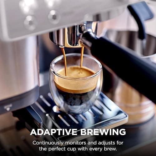 Ninja Luxe Café 3-in-1 Espresso, Drip Coffee and Cold Brew Machine | Integrated Coffee Grinder, Milk Frother, Assisted Tamper & Built-In Espresso Accessory Storage | Stainless Steel | ES601 thumbnail 10